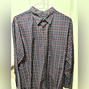 Vince, men’s long sleeve button shirt, size large. Cotton.